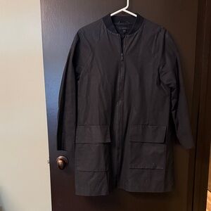 COS Black Raincoat - Unisex